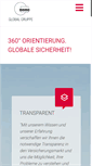 Mobile Screenshot of global-gruppe.com